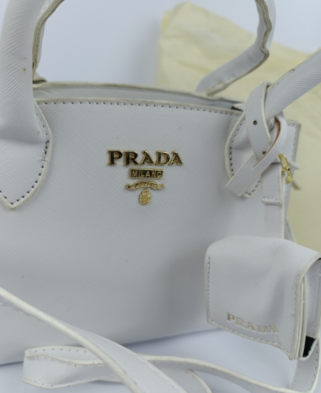 Prada Handbag White