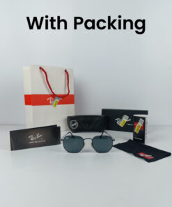 Alternative view of Ray-Ban Sunglasses HEXAGONAL Flat Lenses RB3548N