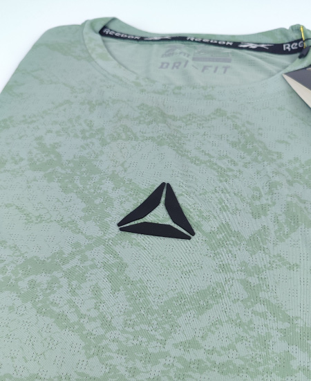 Reebok Dri Fit T-Shirts Camo Green - Image 4
