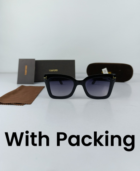 Tom Ford Cat Eye Sunglasses Black - Image 2
