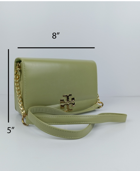 Tory Handbag Olive Green - Image 2