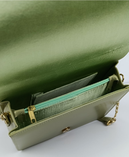 Tory Handbag Olive Green - Image 4