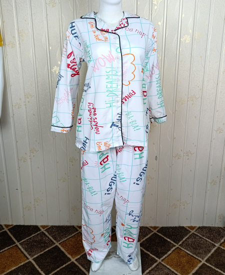 Zara Ladies Night Suit Happy Night - Image 3