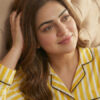 Zara Ladies Night Suit Yellow Strips