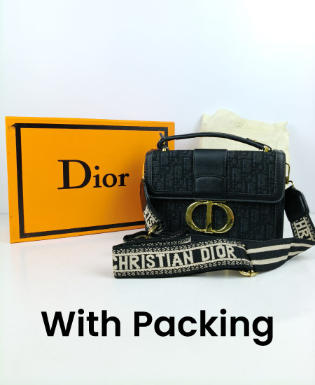C DIOR Black Handbag - Image 2
