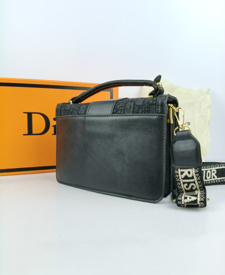 C DIOR Black Handbag - Image 4