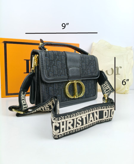 C DIOR Black Handbag - Image 3