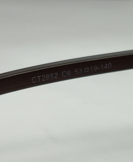Cartier Rich Legacy Sunglasses Golden Aviator CRT-121 - Image 7