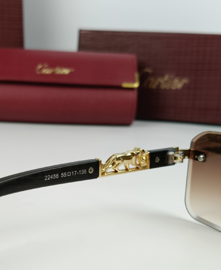 Cartier Sunglasses Golden Leopard CRT-111 - Image 5