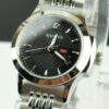 GUCCI SILVER WITH BLACK DIAL LADIES WATCH