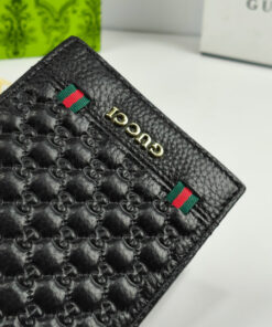 Gucci Leather Men's Wallet Black