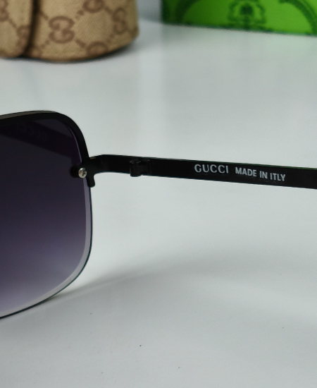 Gucci Sunglasses Black Night GG07 - Image 5