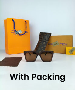 Alternative view of 1.1 LV Millionaire Sunglasses Mate Brown