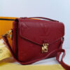 LV Pochette Red Wine Handbag