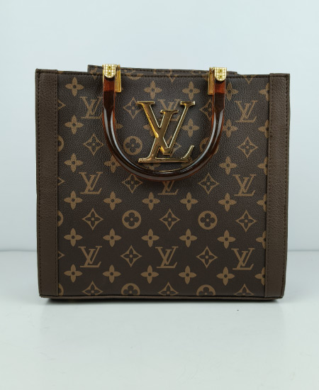 LV Tote Handbag Brown 009 - Image 3