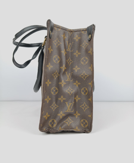 LV Tote Red Signature Tote Bag - Image 6