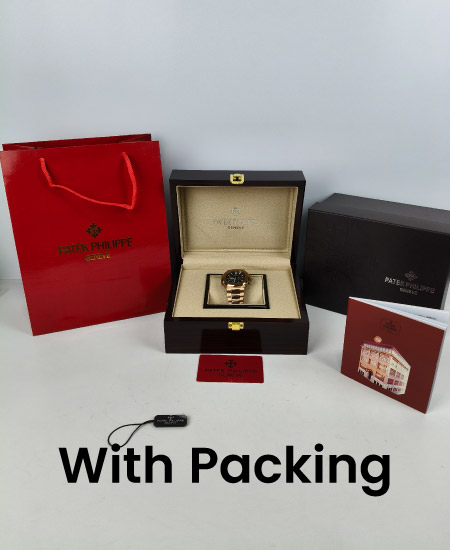 PATEK PHILIPPE Watch 5740/1G Nautilus Black Dial Rose Gold - Image 2