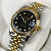 Rolex Just Date Black Dial 2 Tone RF16233