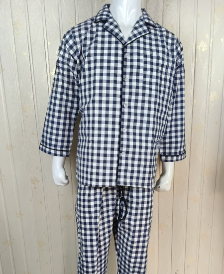 Black Check Zara Men's Night Suit - Image 3