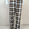Cotton Trouser Multi Brown Zara Men's
