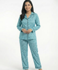 Alternative view of Green Dots Night Suit Zara Women's