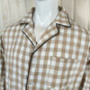 Light Brown Check Zara Men's Night Suit