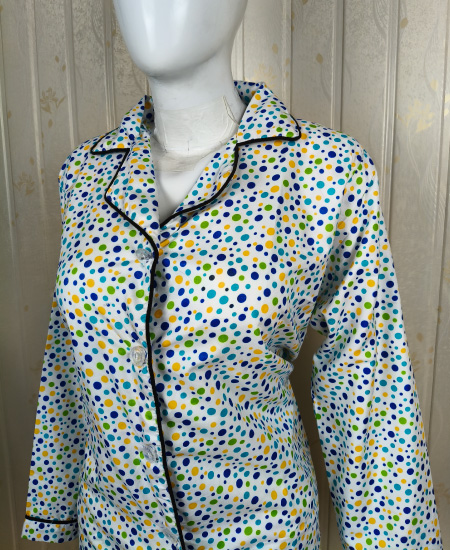 Multi Polka Dots Night Suit Zara Women's - Image 5