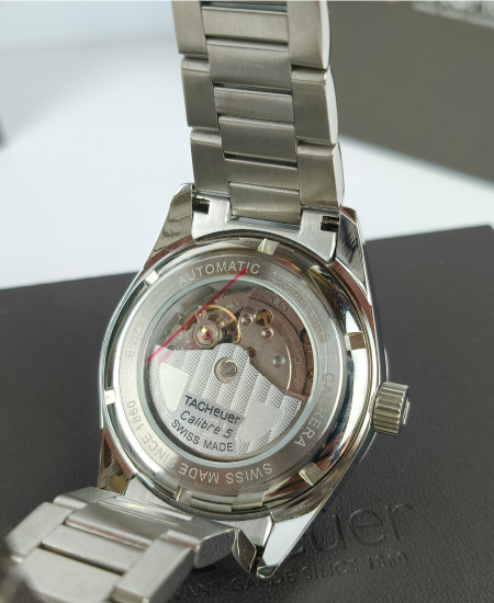 TAG Heuer Carrera Calibre 5 Blue Dial WAR201EBA0723 Watch - Image 5