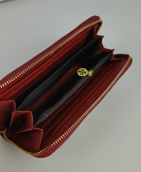Tory Burch Mehroon Ladies Wallet - Image 5