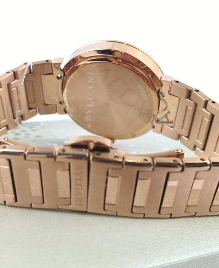 Bvlgari Watch Ref103202 Rose Gold Olive Green - Image 6