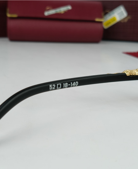 Cartier Sunglasses Brown Air CRT-113 - Image 6