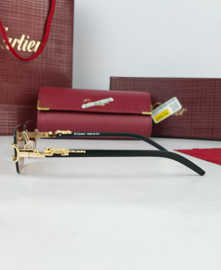 Cartier Sunglasses Brown Air CRT-113 - Image 5