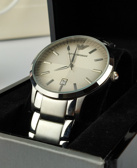 Emporio Armani AR11182 Men's Watch Ash White - Image 3
