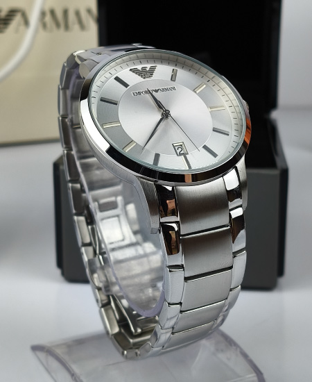 Emporio Armani White AR11179 Men's Watch - Image 3