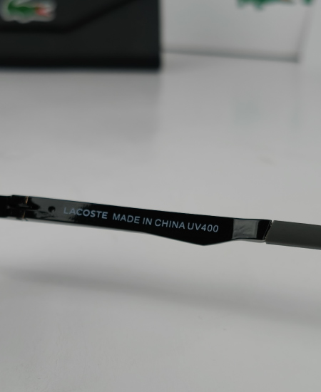 Lacoste Sunglasses Aviator Black Lac101 - Image 7