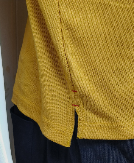 Napoleon Giordano Polo Shirt Mustard - Image 6