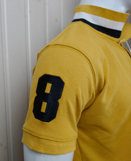 Napoleon Giordano Polo Shirt Mustard - Image 4