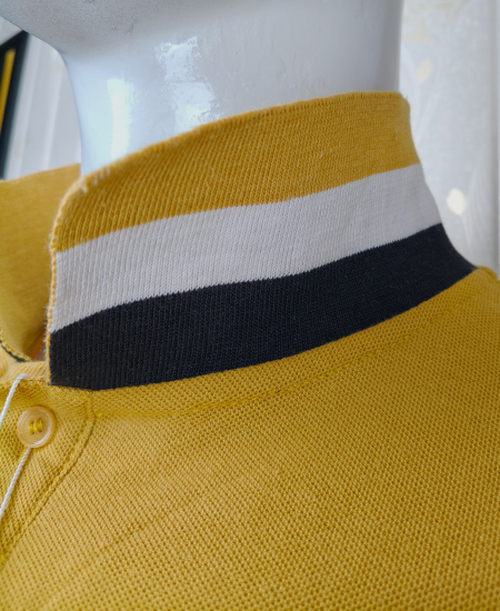 Napoleon Giordano Polo Shirt Mustard - Image 5