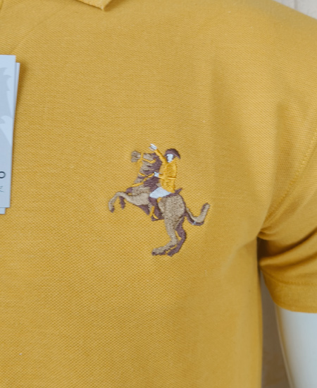 Napoleon Giordano Polo Shirt Mustard - Image 3