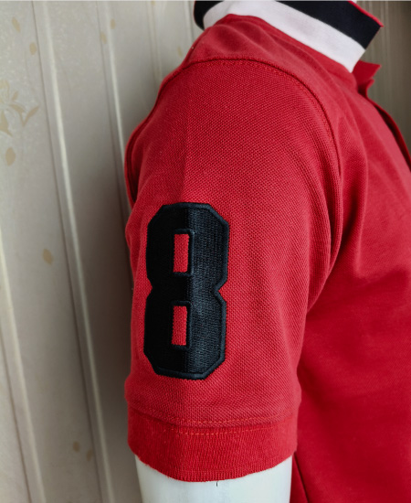 Napoleon Giordano Polo Shirt Red - Image 5
