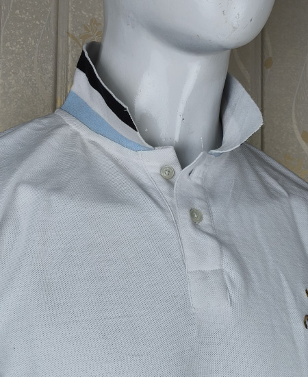 Napoleon Polo Shirt White - Image 5