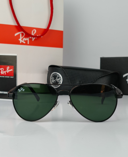 Ray Ban Sunglasses Black Modern Aviator - Image 3