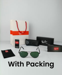 Alternative view of Ray Ban Sunglasses Black Modern Aviator