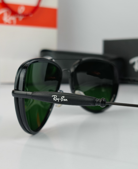 Ray Ban Sunglasses Black Ultimate Aviator RB2159 - Image 3