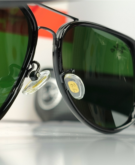 Ray Ban Sunglasses Black Ultimate Aviator RB2159 - Image 5