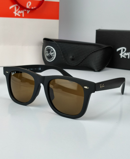 Ray-Ban Wayfarer Sunglasses Brown Polarized RB2140