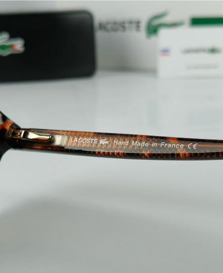 1.7 Lacoste Warfare Sunglasses Brown Lac122 - Image 7