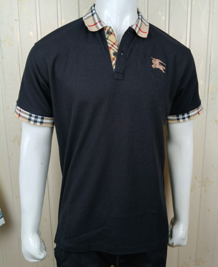 Burberry Black Polo Shirt - Image 2