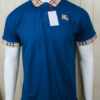 Burberry Ocean Blue Polo Shirt