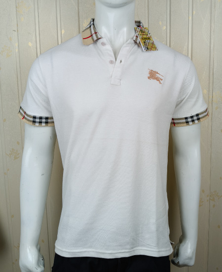 Burberry Polo Shirt Snow White - Image 5